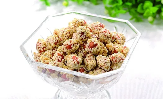 芝麻花生米 小吃图片 芝麻花生米 小吃图片