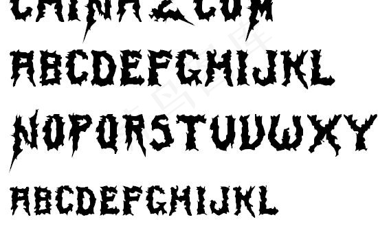 Swamp 英文字体下载