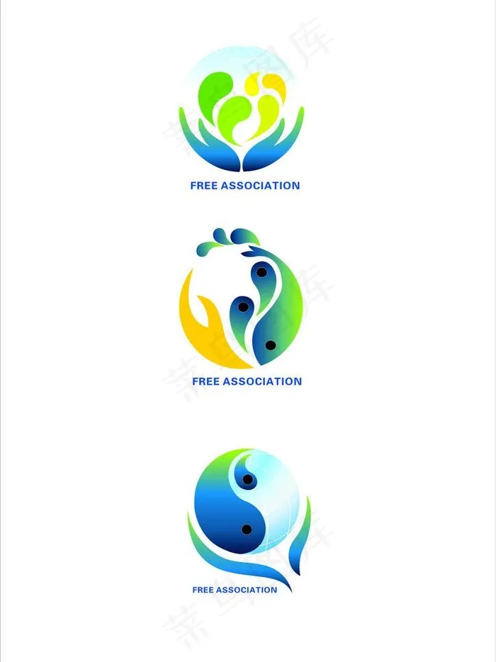 放生协会logo图片cdr矢量模版下载