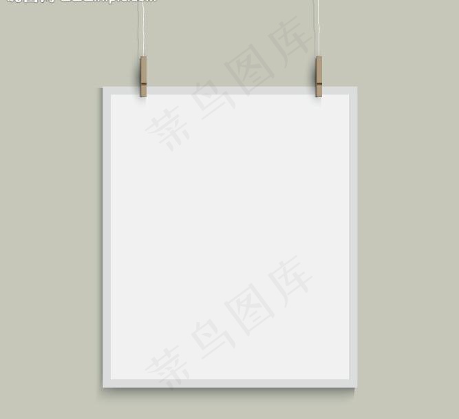 悬挂的纸张图片