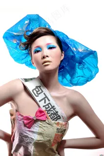 高清时尚魅惑创意造型美女图片