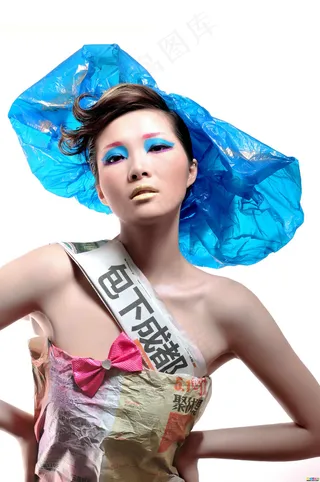 高清时尚魅惑创意造型美女图片