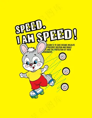 兔子卡通动物图案