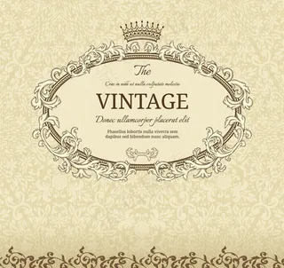 欧式古典花纹图片