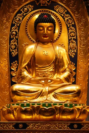 金佛像图片