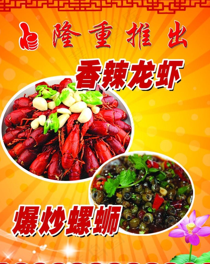 龙虾写真图片