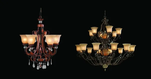 欧式奢华时尚吊灯图片