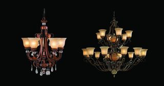 欧式奢华时尚吊灯图片