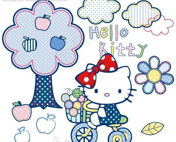 卡通画图片ai矢量模版下载