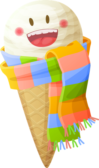 卡通美味甜筒PNG图片美食海报免抠...