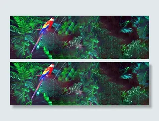 春天绿色活力背景