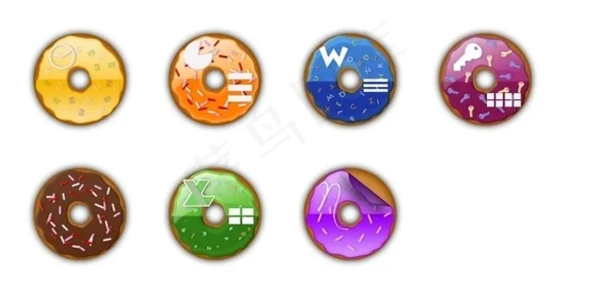 小甜饼办公软件图标下载