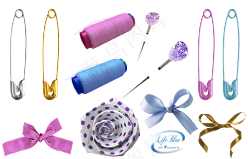 针线素材分层免扣大图 针线素材分层免扣大图