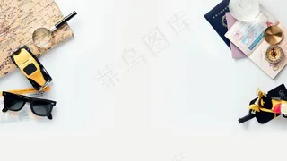 淘宝天猫全屏海报俯视场景图bann...