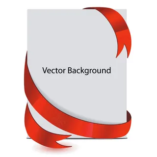 漂亮丝带缠绕背景素材