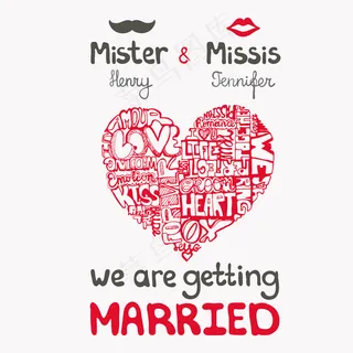 爱心艺术字背景矢量素材