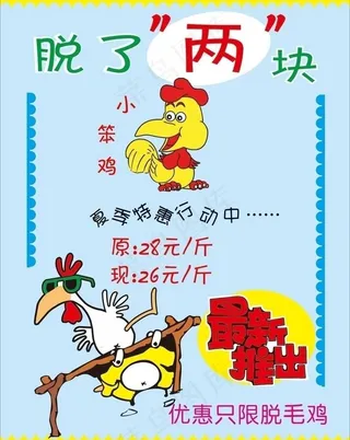 小笨鸡 卡通小黄鸡图片