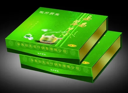 茶叶包装 (展开图)图片