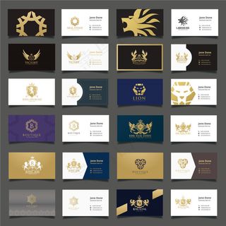 专业名片卡片设计矢量素材