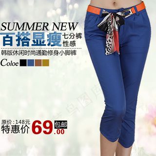 淘宝夏季新品女士裤子直通车促销主图