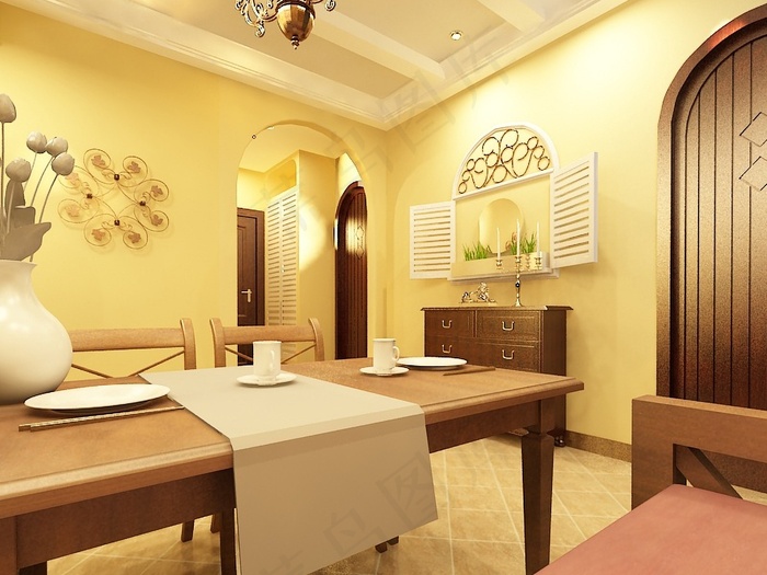 玄关设计效果图