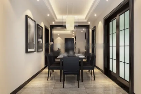 家庭餐厅3D模型