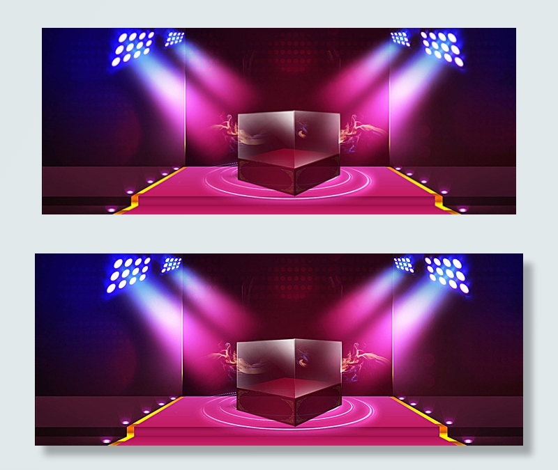 时尚高端舞台背景海报素材图片