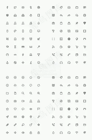 精致手机图标PSD分层素材