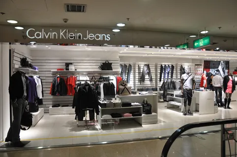 ck 凯文克莱恩 店铺陈列图片