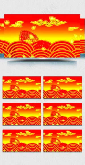 2018年年有鱼视频素材