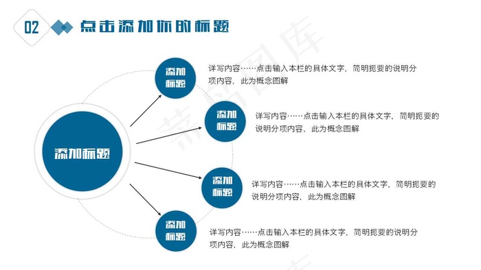 商务风工作总结-业绩报告PPT