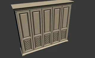 柜子模型图片