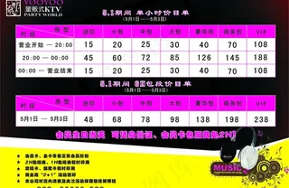 五一价格指示牌图片