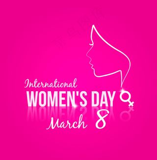 妇女节贺卡矢量