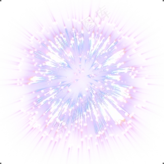 紫色璀璨烟花png免抠图