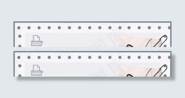 浅灰色卡通个人简历模板