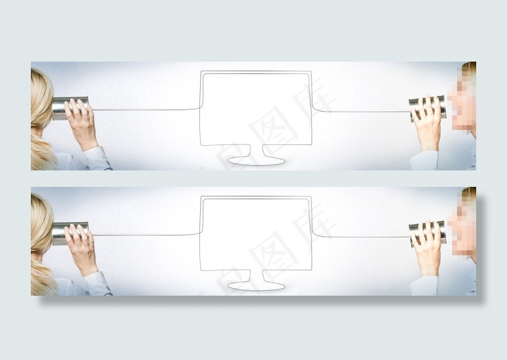 科技banner分层素材 bann...psd模版下载