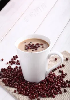 椰香红豆奶茶热图片 椰香红豆奶茶热图片