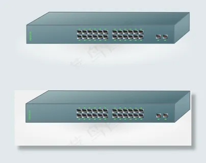 思科快速以太网交换机的剪贴画