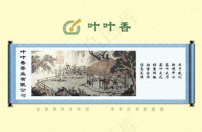 画卷片头