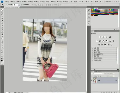 实战用仿制图章去除照片中的多余人物