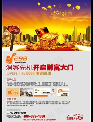 洞察先机 财富大门图片