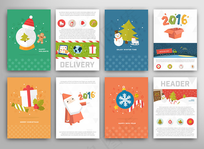 圣诞节卡片原创设计