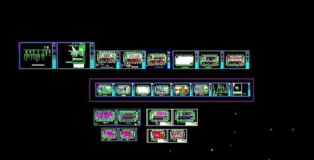 喷淋及消火栓平面置图