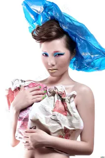 高清时尚魅惑创意造型美女图片