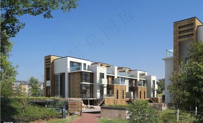 住宅效果图图片