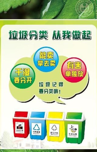 环保生态宣传系列海报图片