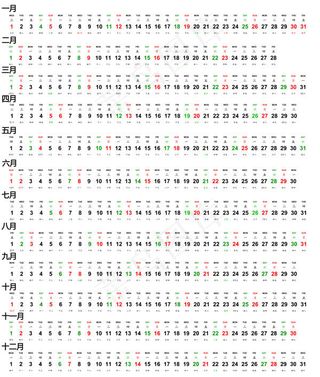 2014年日历条psd源文件免费下...
