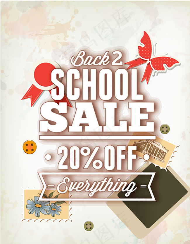 学校教育海报展览设计模板图图片