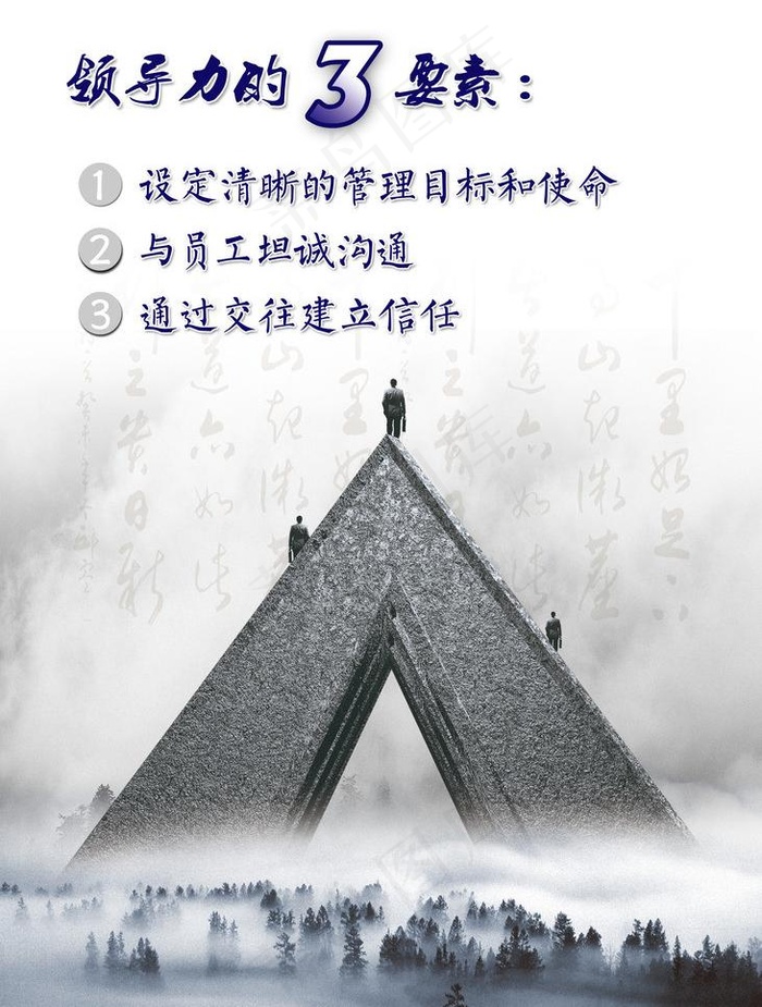 领导力 挂图 金字塔图片